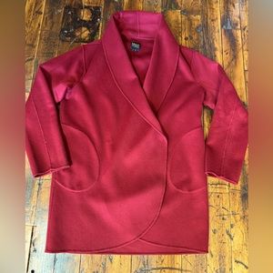 Pauw Amsterdam Double Face Cashmere Coat (Sz L)